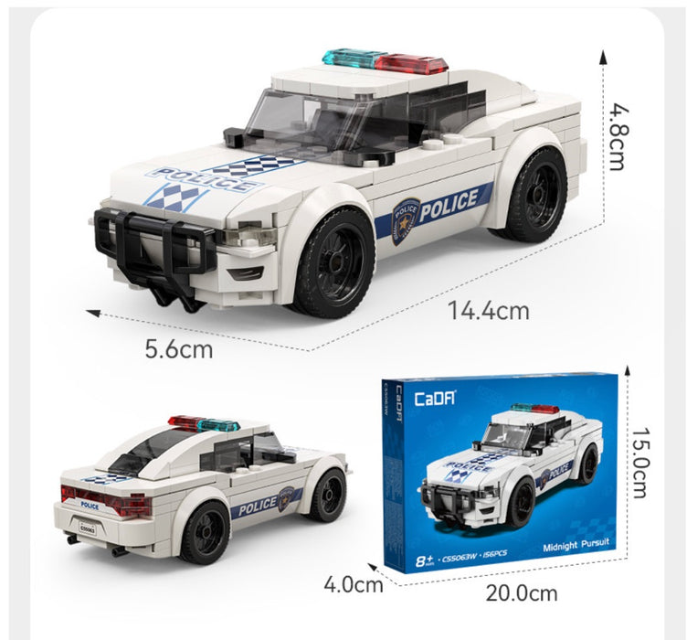 Midnight Pursuit Police Car by CaDA