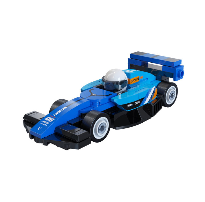 Mini Blue Circuit Racing Car by CaDA