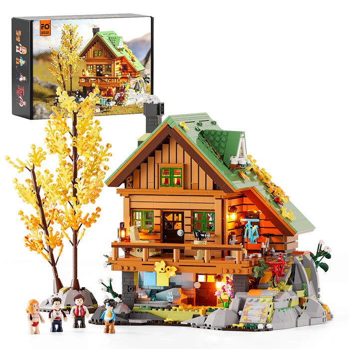 Buy LumiBricks UK store - mountain cabin 
