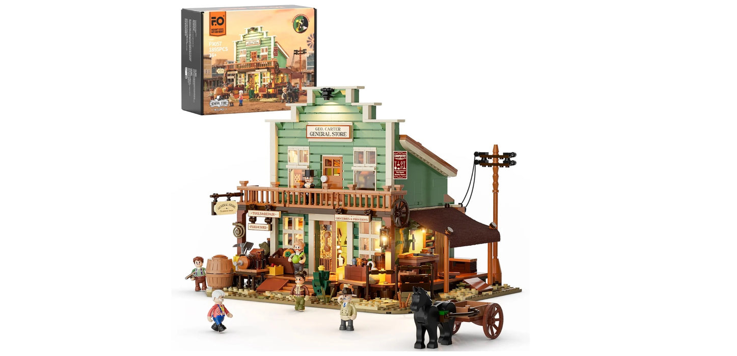 Old West General Store By Lumibricks