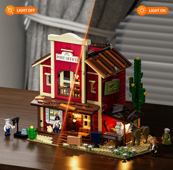 Old West Post Office By Lumibricks UK