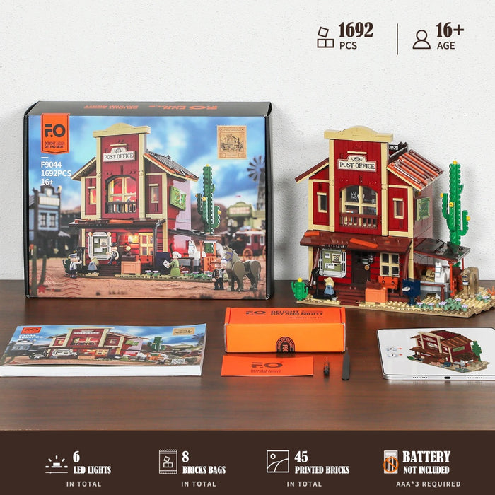 Old West Post Office By Lumibricks UK