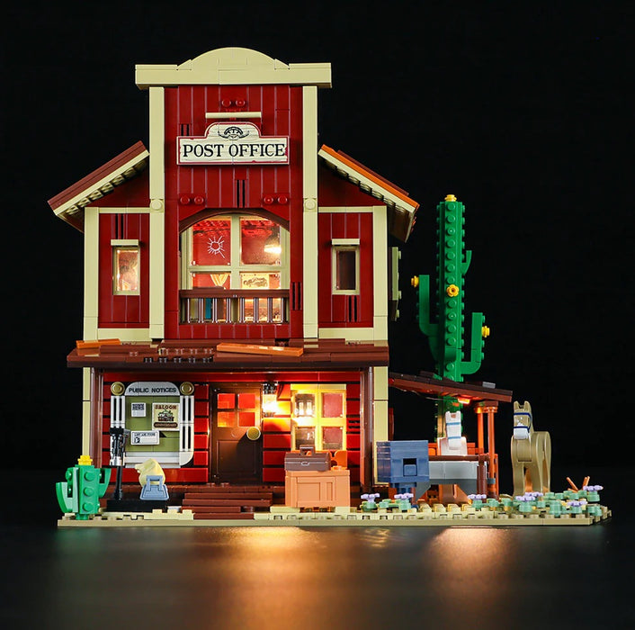 Old West Post Office By Lumibricks UK