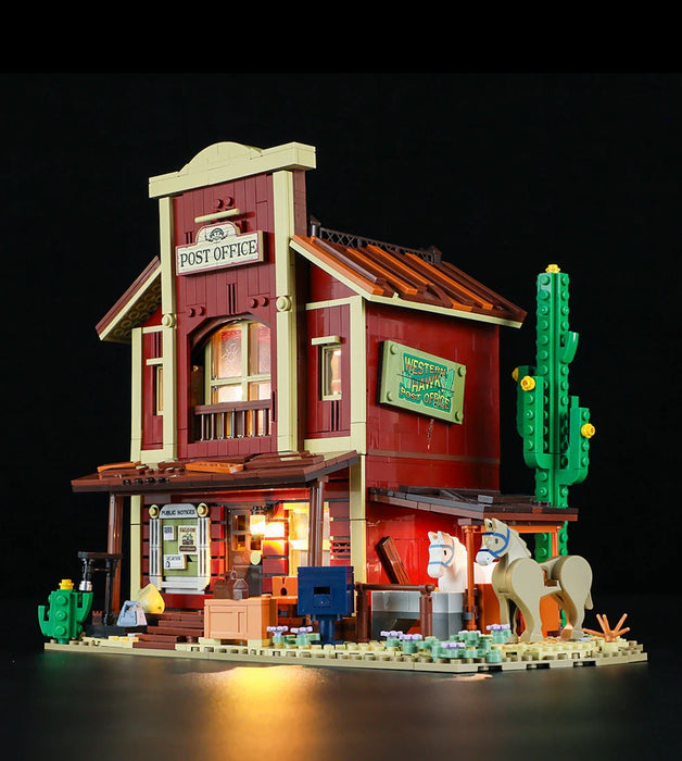 Old West Post Office By Lumibricks UK