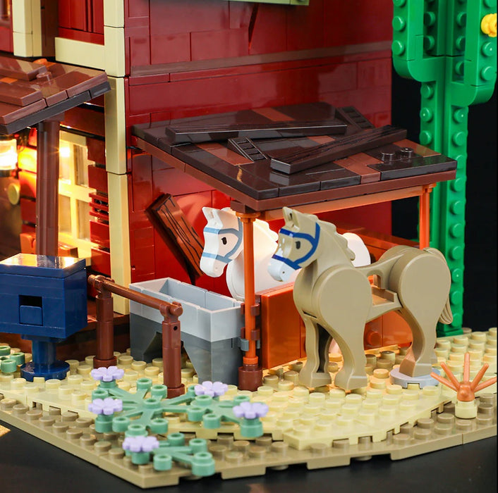Old West Post Office By Lumibricks UK