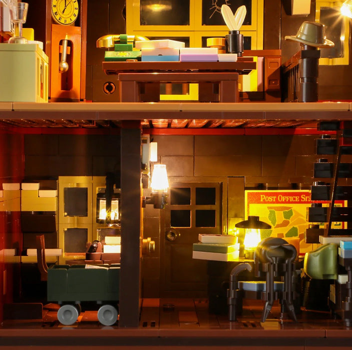 Old West Post Office By Lumibricks UK