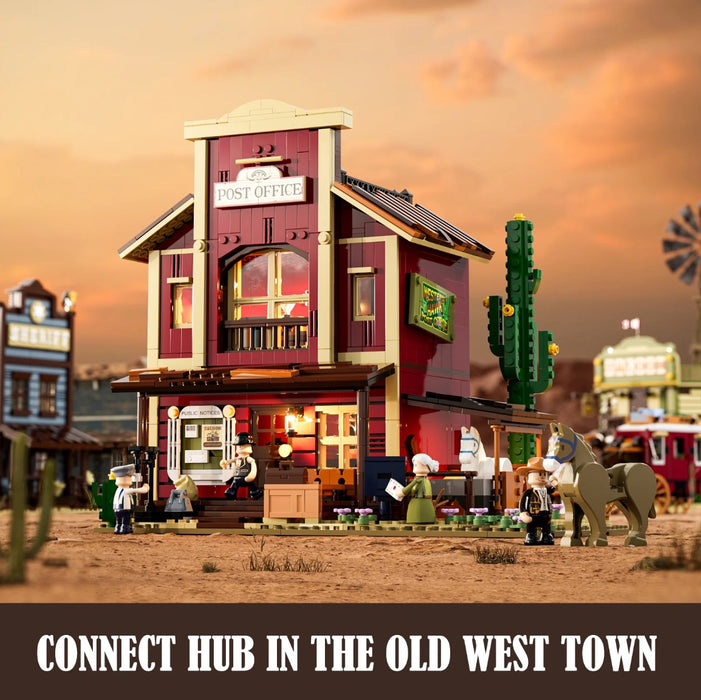 Old West Post Office By Lumibricks UK