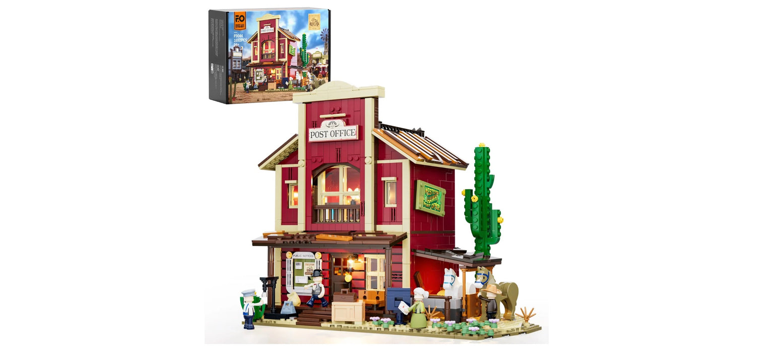 Old West Post Office By Lumibricks UK