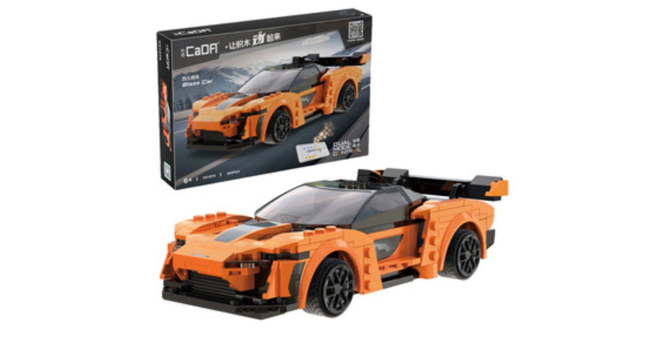 Orange Blaze Sports Car by CaDA