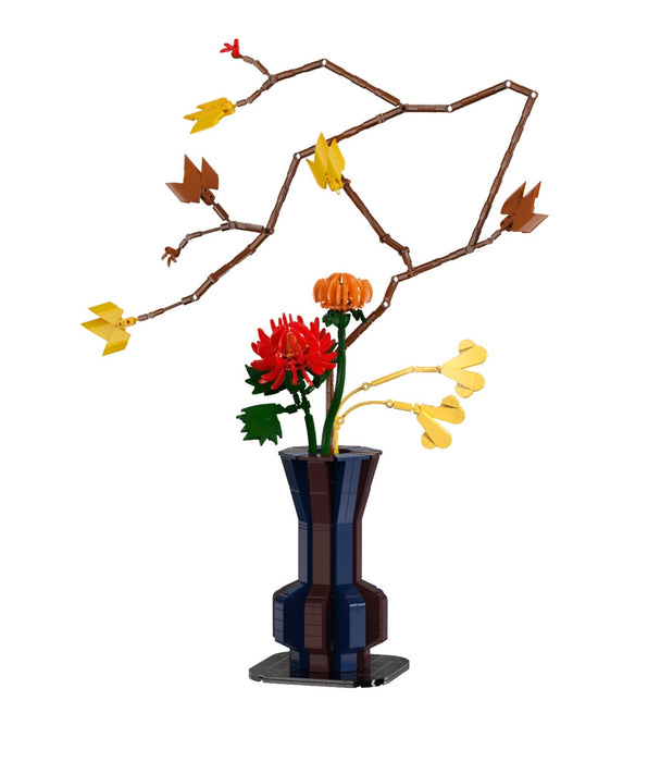 Oriental Floral Art : Autumn by CaDA