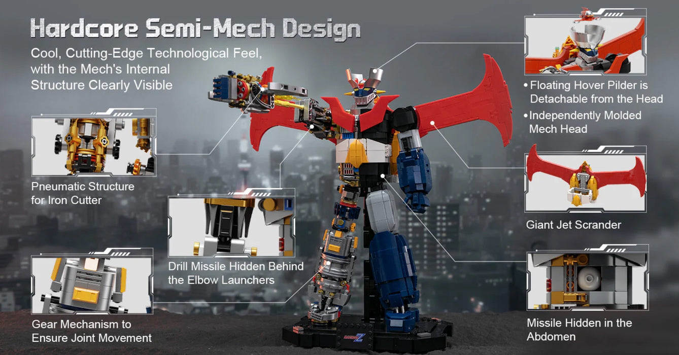 Mechanical Mazinger Z Mech By Pantasy