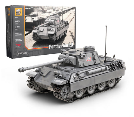 Panther tank brick model set UK brick shop