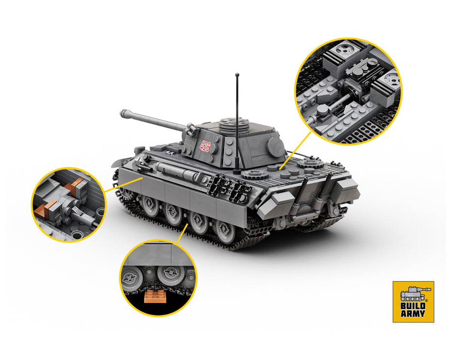 Panther Ausf D Tank by Build Army