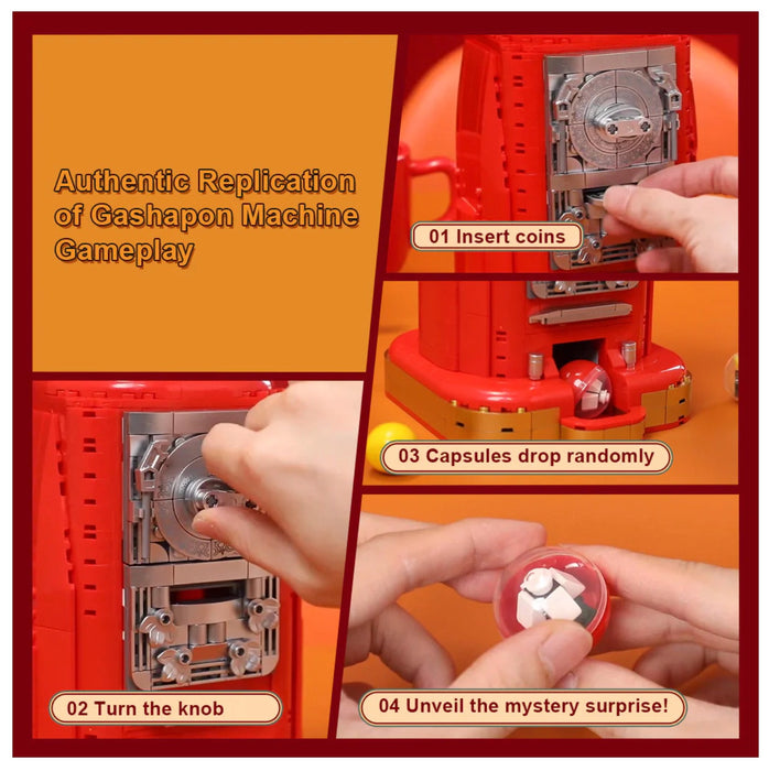 Gumball Machine Brick Set by Pantasy