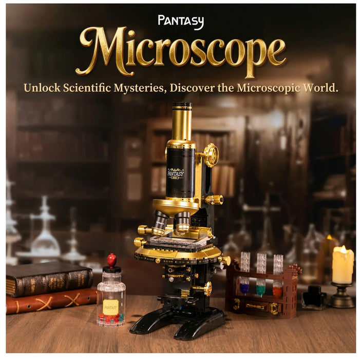 Microscope with Accessories by Pantasy