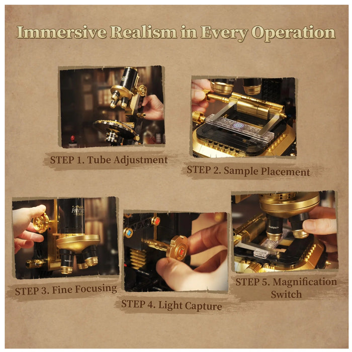 Microscope with Accessories by Pantasy