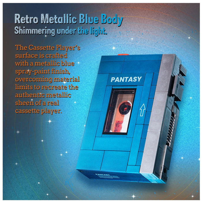 Retro Tape Cassette Player by Pantasy