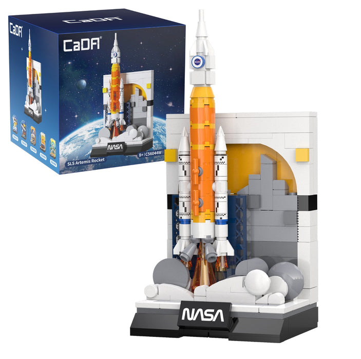 SLS Artemis Rocket Diorama by CaDA