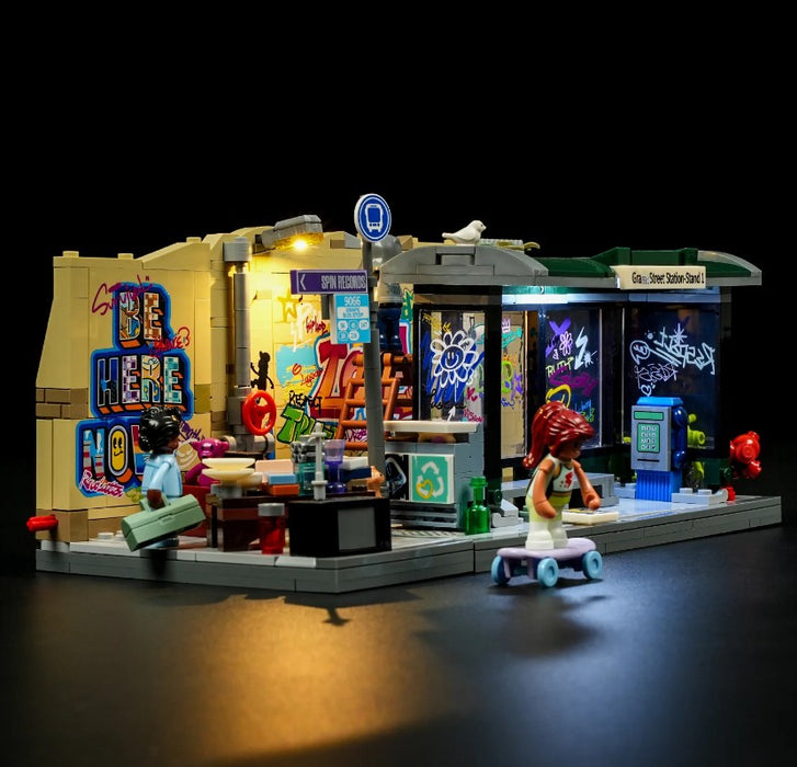 Graffiti Bus Stop by FunWhole - 514 Pieces