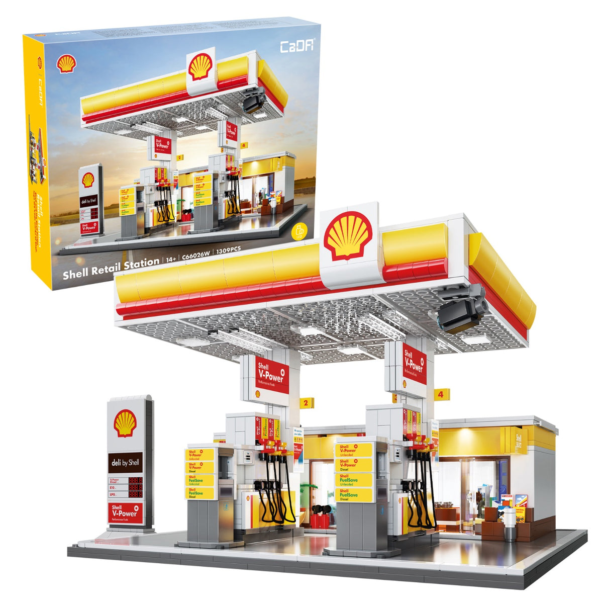 Shell Retail Station By CaDA– bricknique : The UK's Best Alternative ...