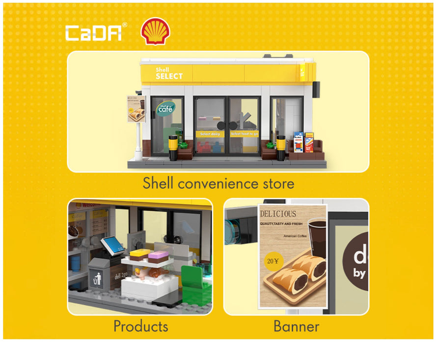 Select Petrol Station Shop by CaDA