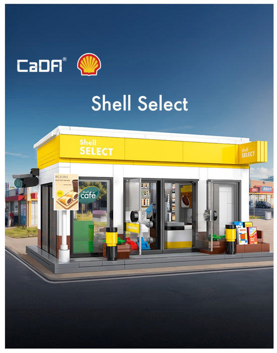 Select Petrol Station Shop by CaDA