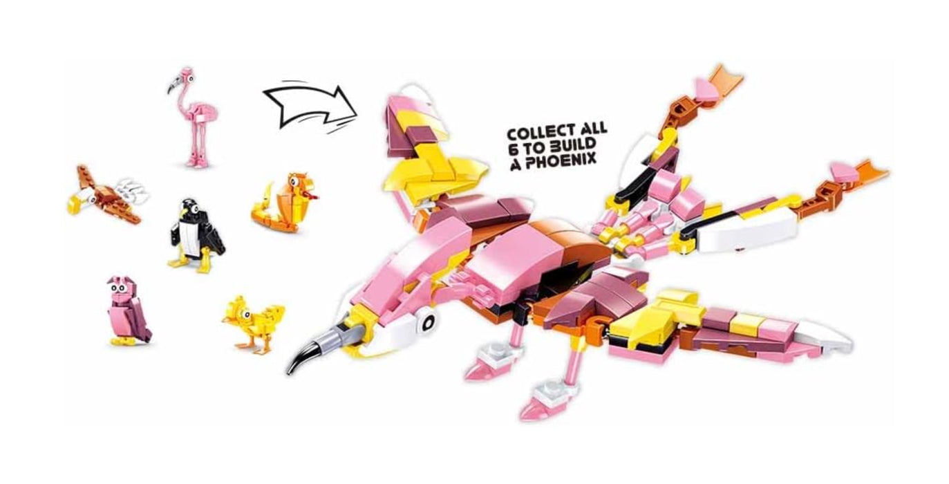 Q Bricks Egg (Ovi Series) - Collectable Blind Bag Set : 1 Egg