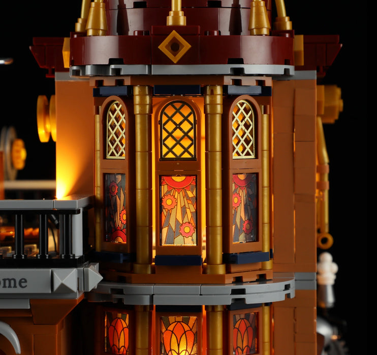 Steampunk Flying Club By Lumibricks