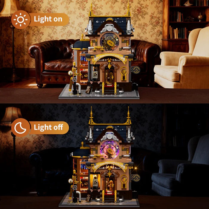 Steampunk Memory Magic Shop By Lumibricks