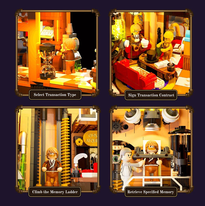 Steampunk Memory Magic Shop By Lumibricks