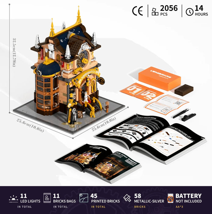 Steampunk Memory Magic Shop By Lumibricks