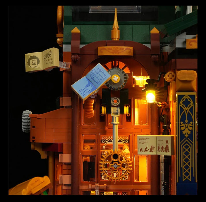 Steampunk Time Rift Library by Lumibricks