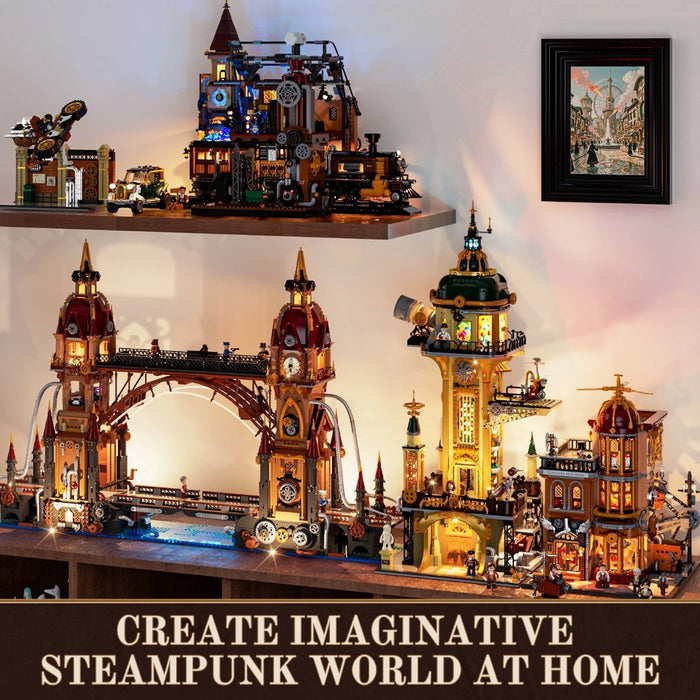 Steampunk Watch Tower By Lumibricks