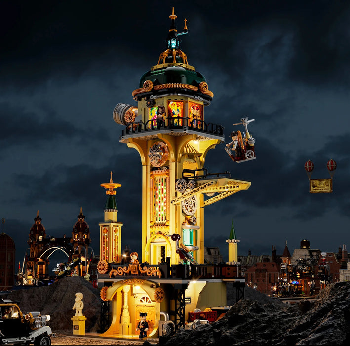 Steampunk Watch Tower By Lumibricks