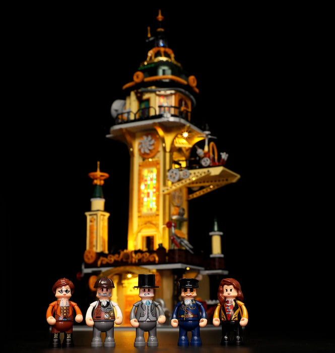 Steampunk Watch Tower By Lumibricks