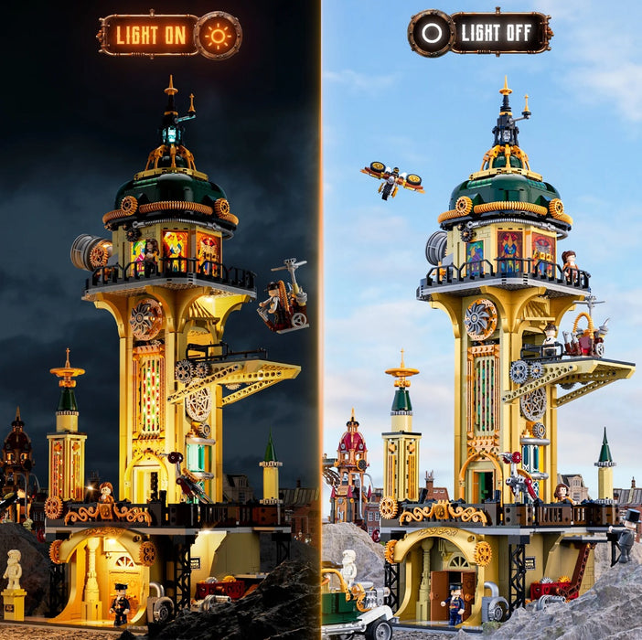 Steampunk Watch Tower By Lumibricks