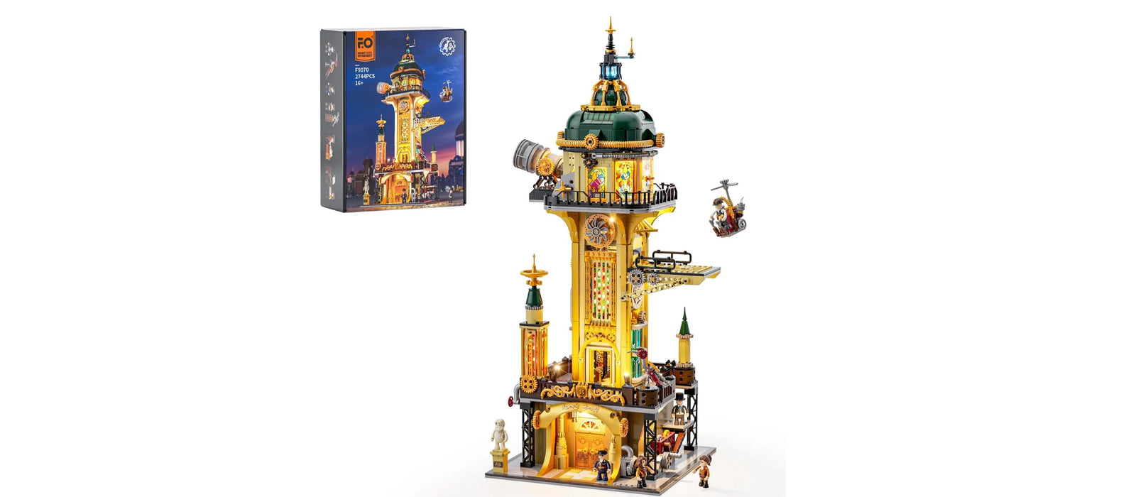 Steampunk Watch Tower By Lumibricks