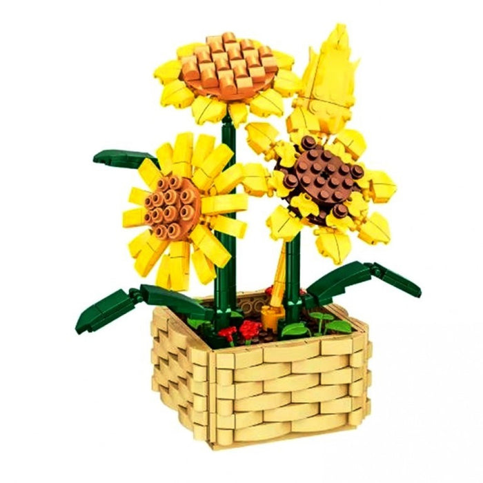 Flowerpot Sunflower Brick Set