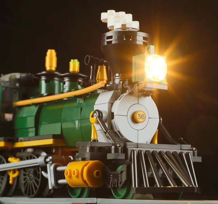 Western Freight Train by Lumibricks UK