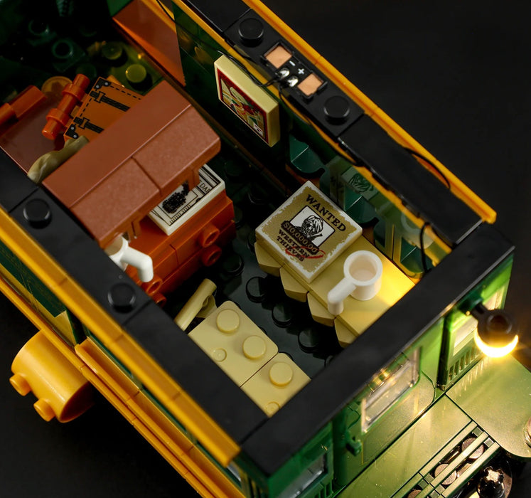 Western Freight Train by Lumibricks UK