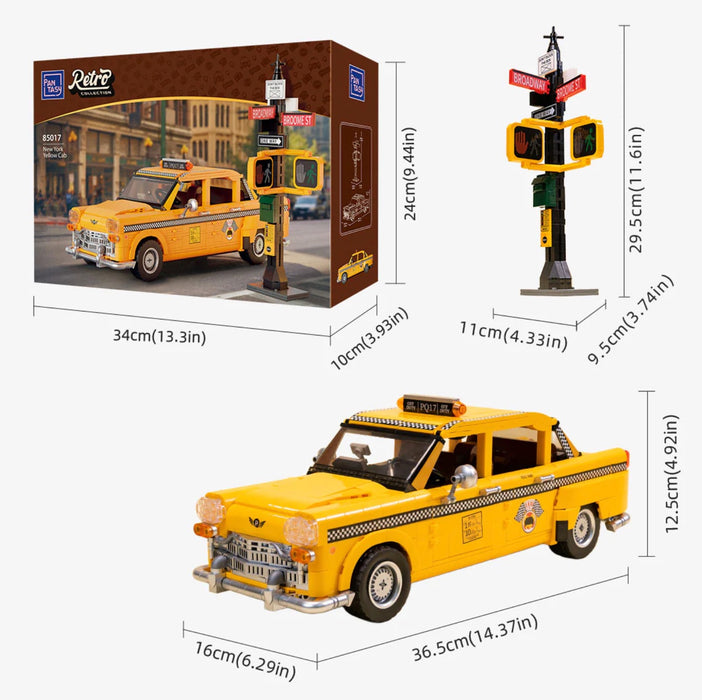 New York Yellow Taxi Cab by Pantasy