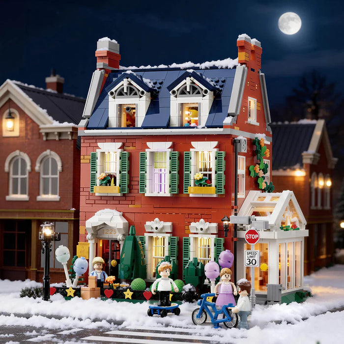 Redbrick Row House By Lumibricks