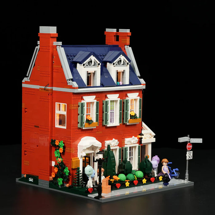 Redbrick Row House By Lumibricks